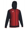 Joma Supernova Hooded Tracksuit Jacket (m) Black-Red