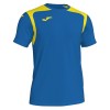 Joma Champion V Short Sleeve Shirt Royal-Yellow