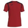 Joma Champion V Short Sleeve Shirt Red-Black