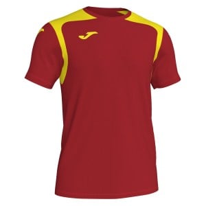 Joma Champion V Short Sleeve Shirt Red-Yellow