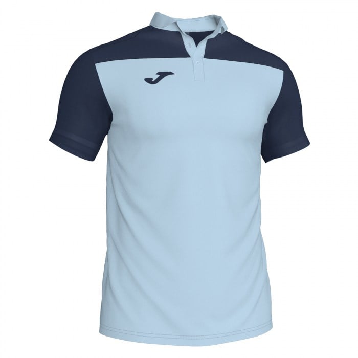 Joma Hobby II Poly Cotton Polo Sky-Navy