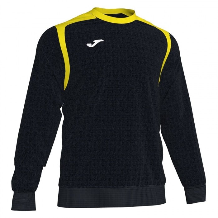 Joma Champion V Sweatshirt Black-Yellow