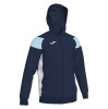 Joma Crew III Zip Hoodie Navy-Sky