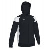 Joma Crew III Zip Hoodie Black-White