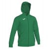 Joma Menfis Zip Hooded Track Jacket Green