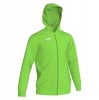 Joma Menfis Zip Hooded Track Jacket Fluo Green