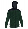 Joma Winner II Zip Deluxe Hoodie Green Grey-Black