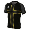 Errea Parma 3.0 Short Sleeve Shirt Black-Fluo Yellow