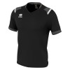 Errea Lucas Short Sleeve Shirt Black-Anthracite-White