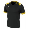 Errea Lucas Short Sleeve Shirt Black-Yellow-White