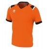 Errea Lucas Short Sleeve Shirt Orange-Black-White