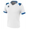 Errea Lucas Short Sleeve Shirt White-Blue-Navy