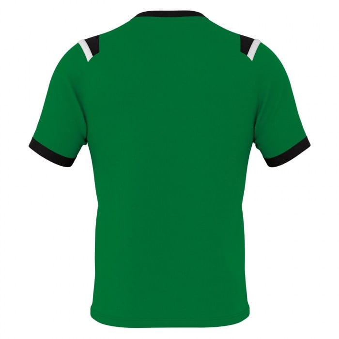 Errea Lucas Short Sleeve Shirt Green-Black-White