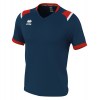 Errea Lucas Short Sleeve Shirt Navy-Red-White