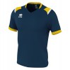 Errea Lucas Short Sleeve Shirt Navy-Yellow-White