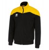 Errea Garric Piquet Tracksuit Jacket Black-Yellow