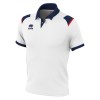 Errea Luis Polo White-Navy-Red