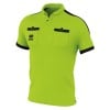 Errea Doug Short Sleeve Referee Shirt Fluo Green-Black