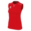 Errea Womens Alison Sleeveless Shirt Red