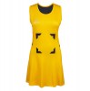 Gilbert Womens Synergie Dress Gold-Black