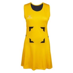 Gilbert Womens Synergie Dress Gold-Black
