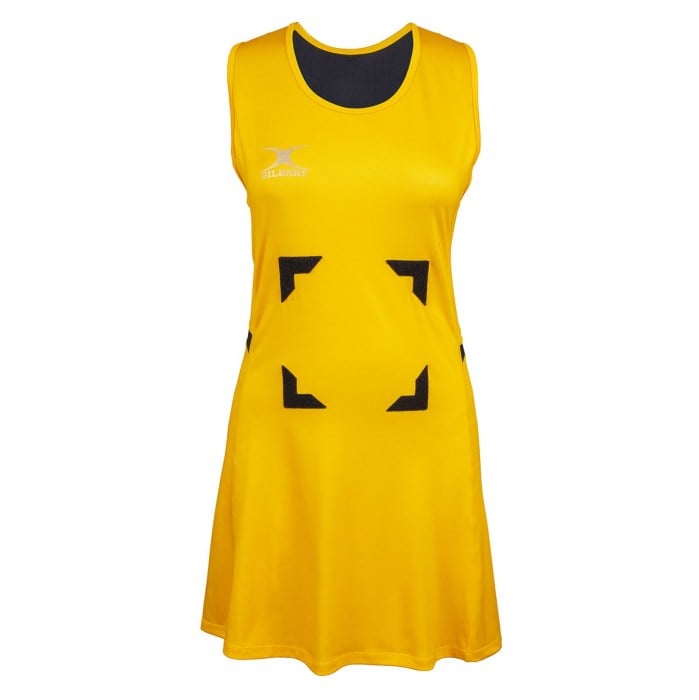 Gilbert Womens Synergie Dress Gold-Black