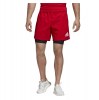 Adidas Classic 3s Rugby Shorts Scarlet-White