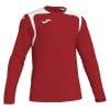 Joma Champion V Long Sleeve Football Shirt Red-White