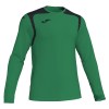 Joma Champion V Long Sleeve Football Shirt Green-Black