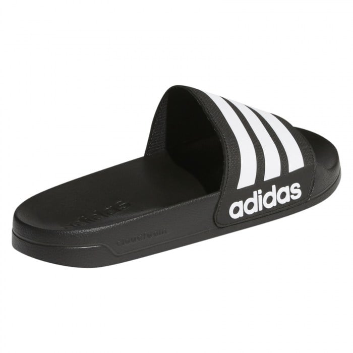 adidas Adilette Cloudfoam Slides Black-White