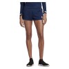 Adidas-LP Womens Team 19 Running Split Shorts Team Navy Blue-White