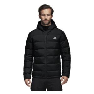 adidas hooded down jacket