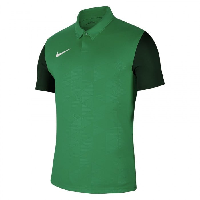 Nike Dri-fit Trophy Iv Short Sleeve Jersey Pine Green-Gorge Green-White