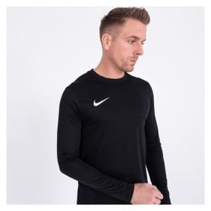 Nike Park VII Dri-FIT Long Sleeve Football Shirt Black-White