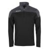 Stanno Pride 1/4 Zip Midlayer Black - Anthracite