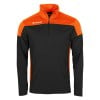 Stanno Pride 1/4 Zip Midlayer Black - Orange