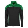 Stanno Pride 1/4 Zip Midlayer Black - Green