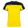 Stanno Womens Pride Short Sleeve T-shirt (w) Yellow - Black