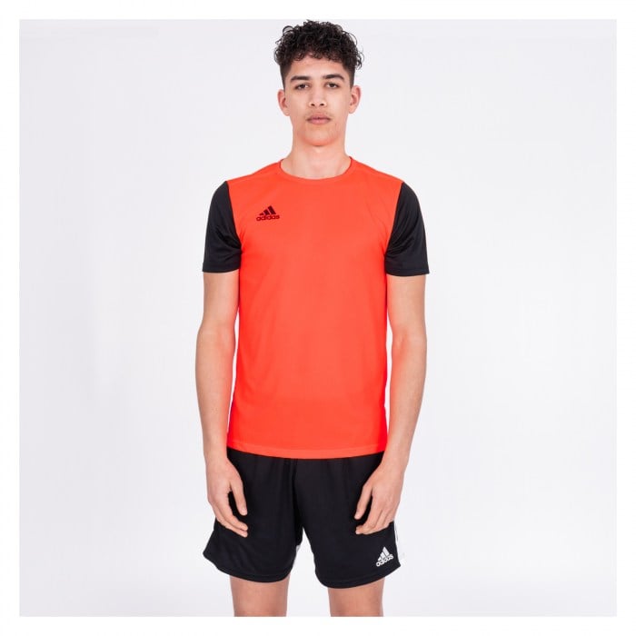 Adidas Estro 19 Short Sleeve Jersey App Solar Red-Black