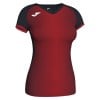 Joma Womens Supernova T-shirt (w) Black-Red