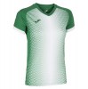 Joma Womens Supernova T-shirt (w) Green-White