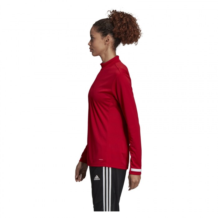 Adidas-LP Womens Team 19 1/4 Zip Jersey (W)