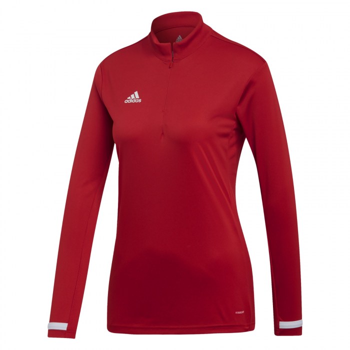 Adidas-LP Womens Team 19 1/4 Zip Jersey (W)