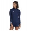 Adidas-LP Womens Team 19 1/4 Zip Jersey (W) Team Navy Blue-White