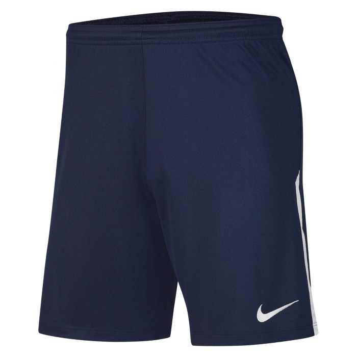 Nike Dri-fit League Knit II Shorts Midnight Navy-White-White