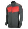 Nike Dri-FIT Academy Pro Knitted Jacket Anthracite-Bright Crimson-White