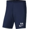 Nike Park III Shorts Midnight Navy-White