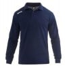 Errea Team Colours Long Sleeve Polo Shirt Navy