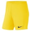 Nike Womens Dri-fit Park III Shorts (w) Tour Yellow-Black