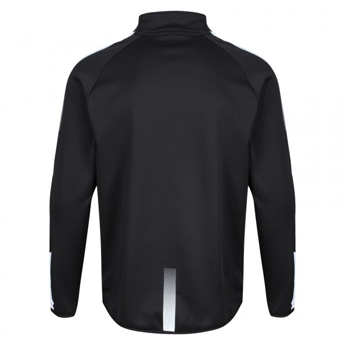 Classic Pro 1/4 Zip Midlayer Black-White